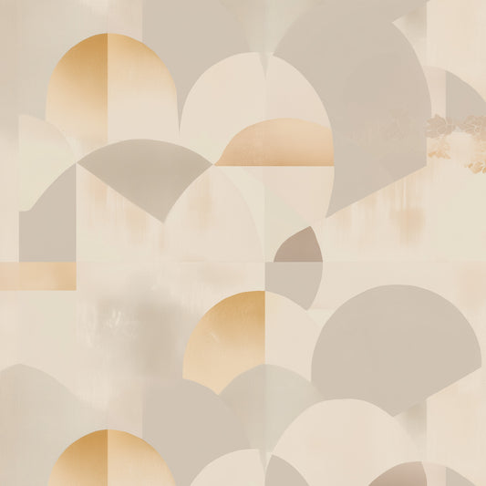 Geometrische vormen golden