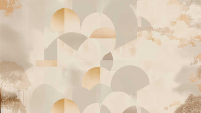 Geometrische vormen golden