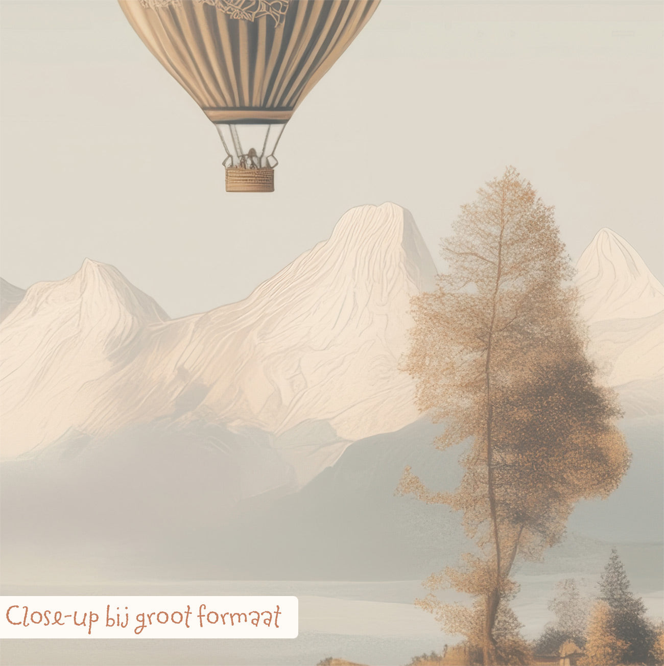 Luchtballon golden