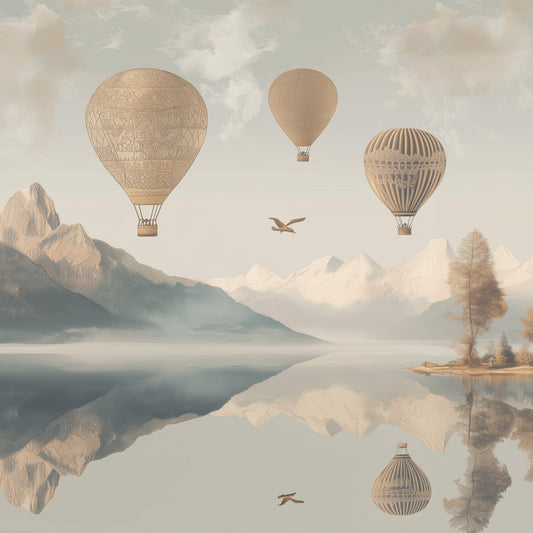 Luchtballon golden