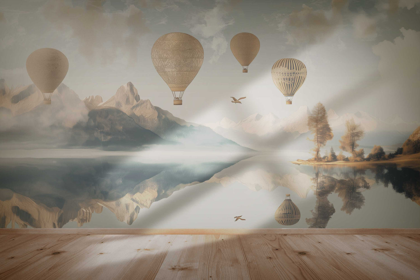 Luchtballon golden