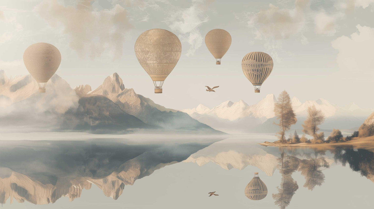 Luchtballon golden