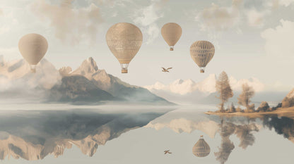 Luchtballon golden