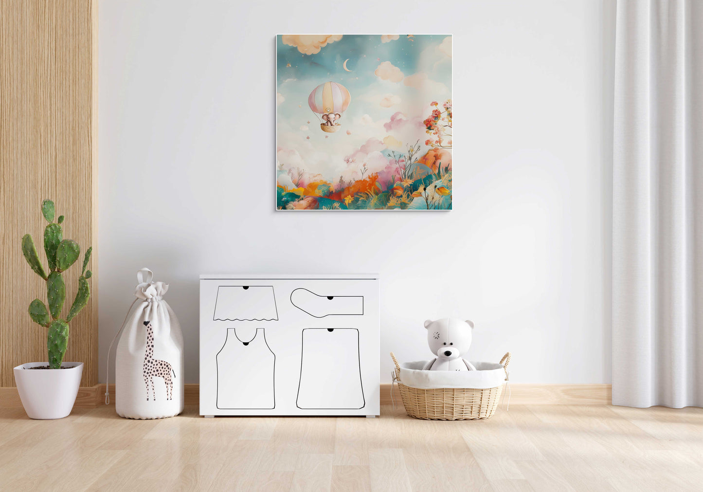 Olifant luchtballon mini