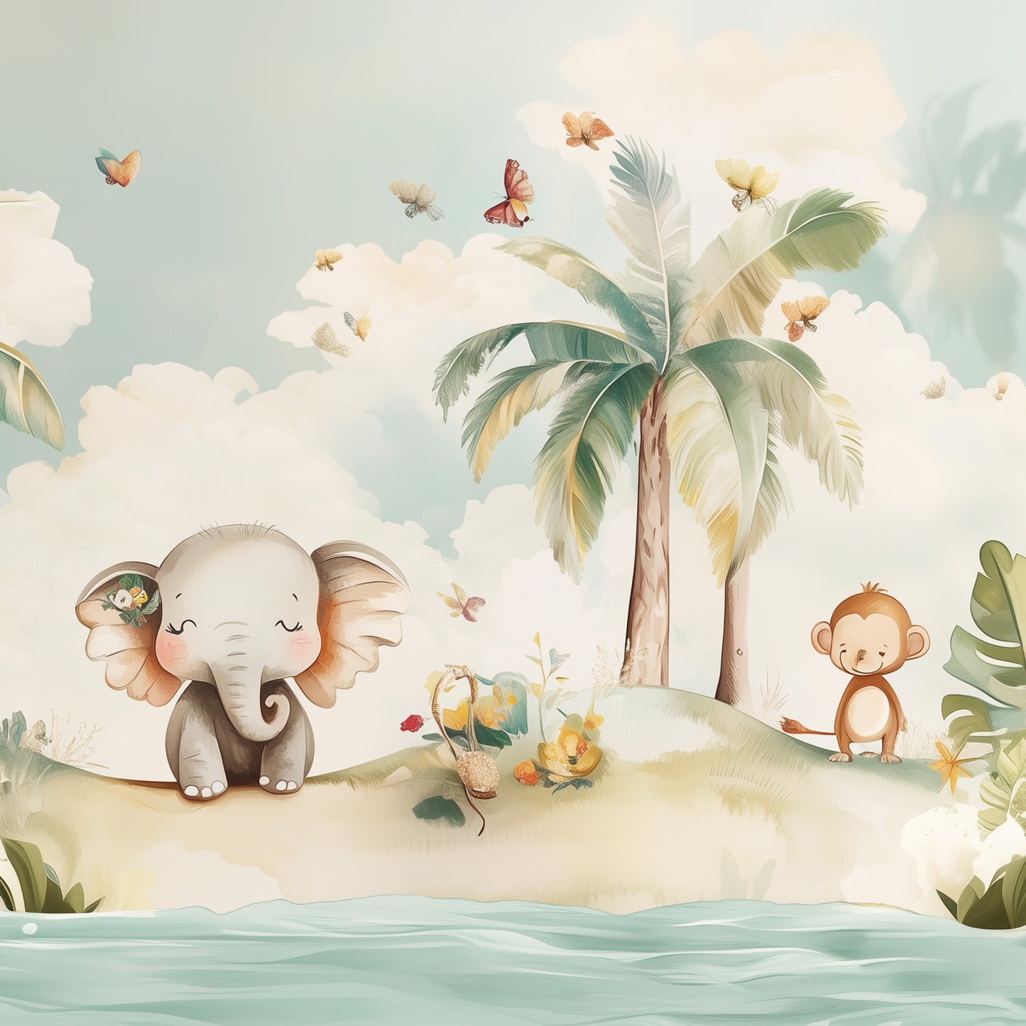 Olifant onbewoond eiland