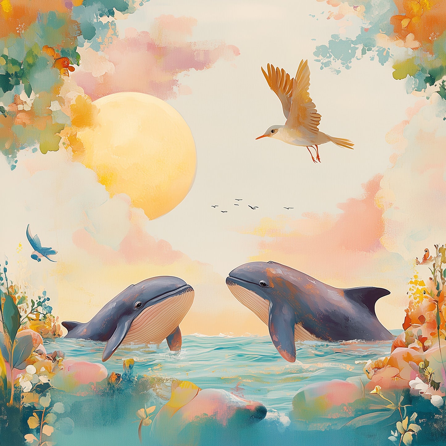 Water orka collage